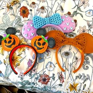 3 pairs of Mickey ears